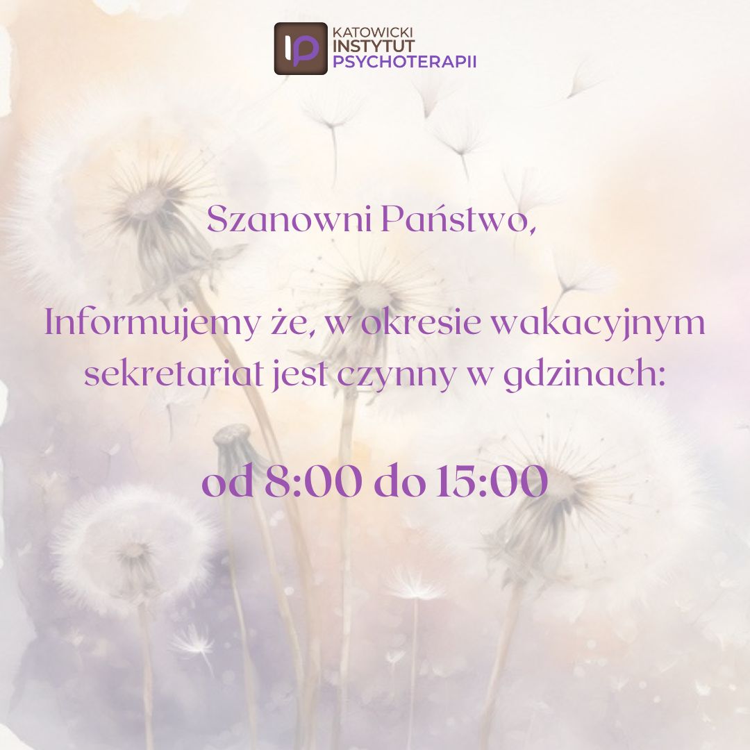 Szanowni Państwo Informujemy że w okresie wakacyjnym sekretariat jest czynny w gdzinach od 800 do 1500 1